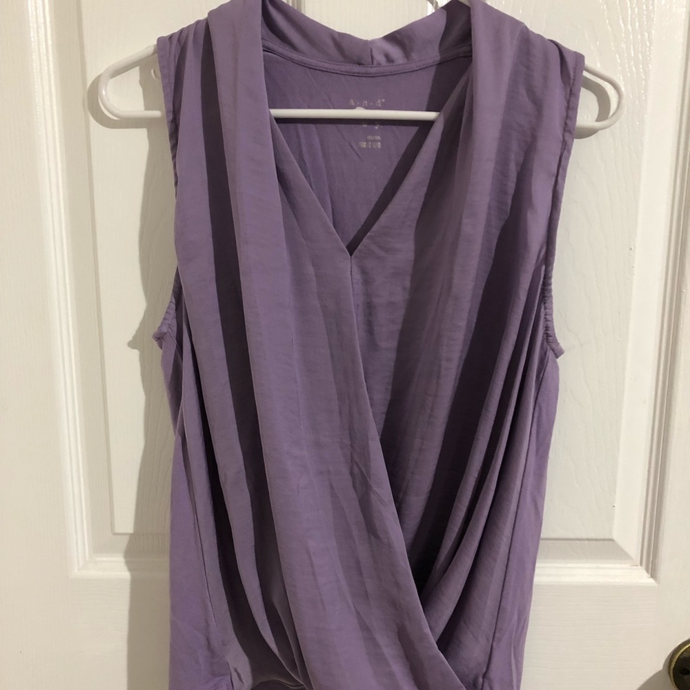 Purple tank top